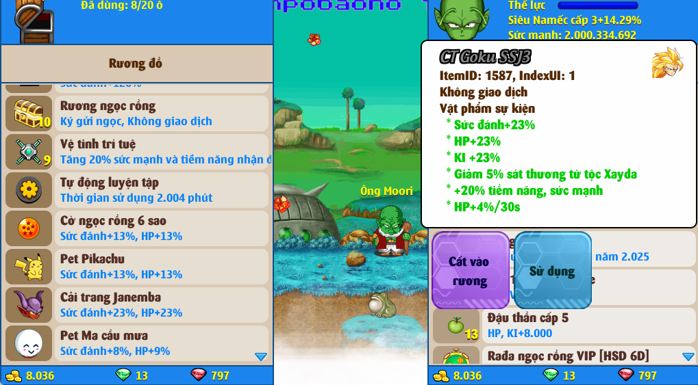 Nick Ngọc Rồng Online VIP giá rẻ, NickDaoQuan.Com, Shop Nick Ngọc Rồng