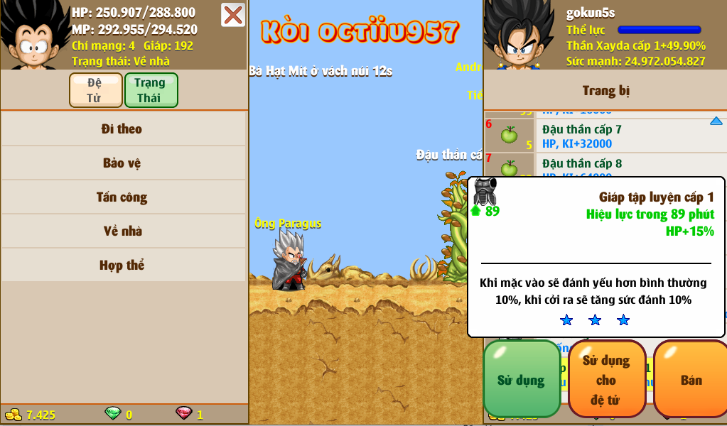 Nick Ngọc Rồng Online VIP giá rẻ, NickDaoQuan.Com, Shop Nick Ngọc Rồng