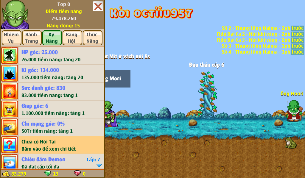 Nick Ngọc Rồng Online VIP giá rẻ, NickDaoquan.Vn, Shop Nick Ngọc Rồng