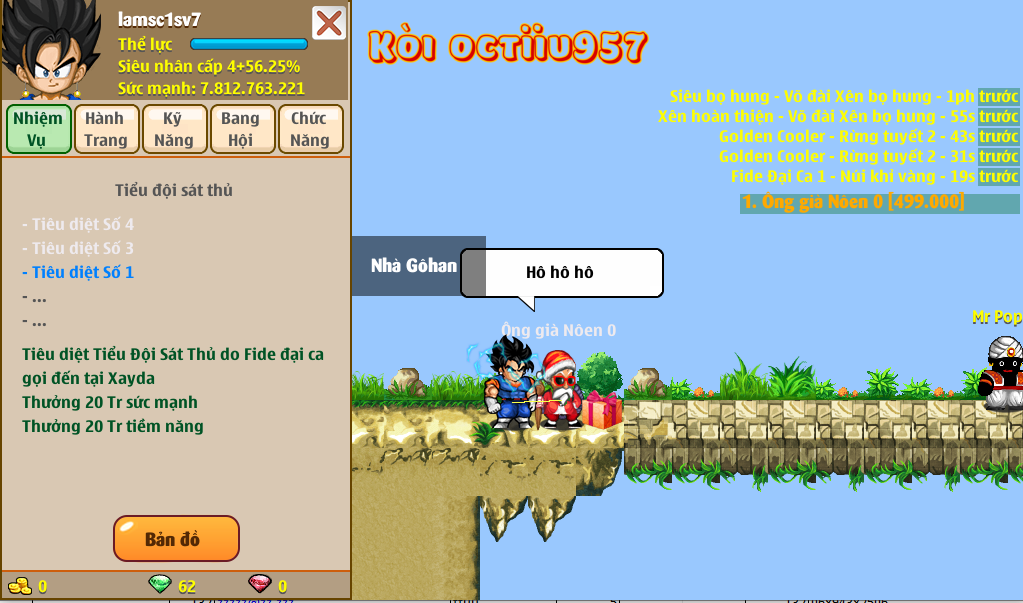 Nick Ngọc Rồng Online VIP giá rẻ, NickDaoQuan.Com, Shop Nick Ngọc Rồng