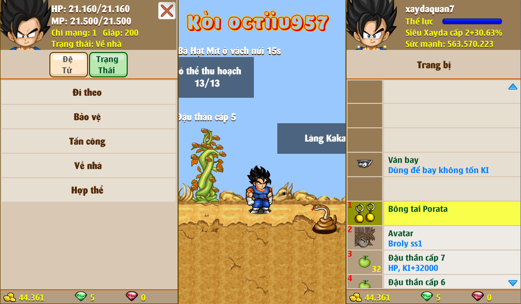 Nick Ngọc Rồng Online VIP giá rẻ, NickDaoquan.Vn, Shop Nick Ngọc Rồng