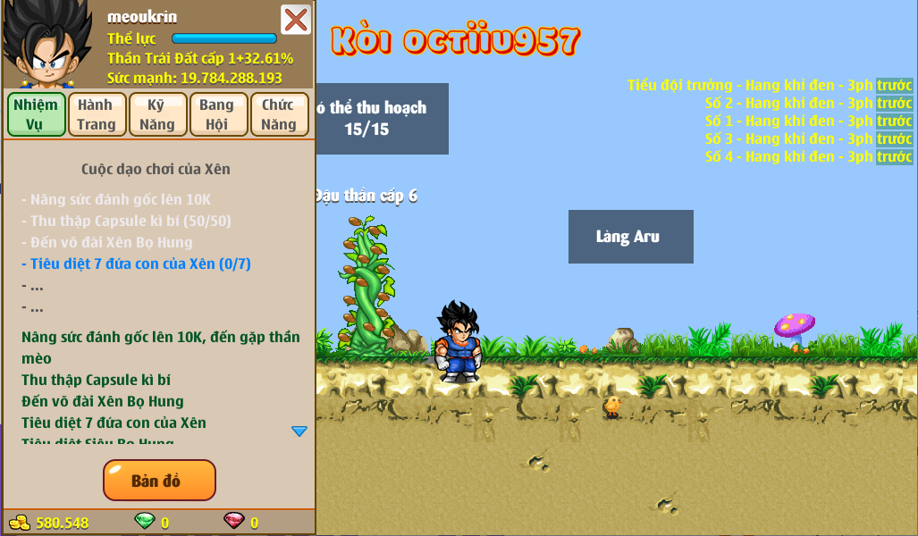 Nick Ngọc Rồng Online VIP giá rẻ, NickDaoquan.Vn, Shop Nick Ngọc Rồng