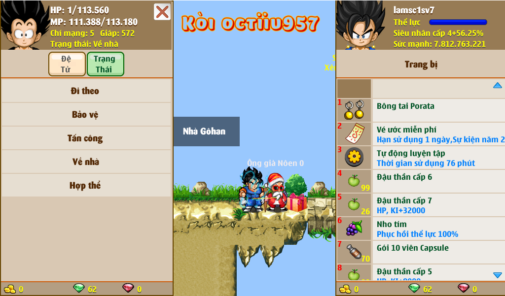 Nick Ngọc Rồng Online VIP giá rẻ, NickDaoQuan.Com, Shop Nick Ngọc Rồng