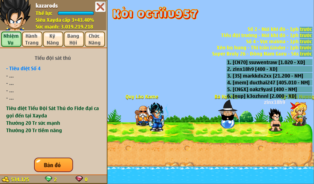 Nick Ngọc Rồng Online VIP giá rẻ, NickDaoQuan.Com, Shop Nick Ngọc Rồng