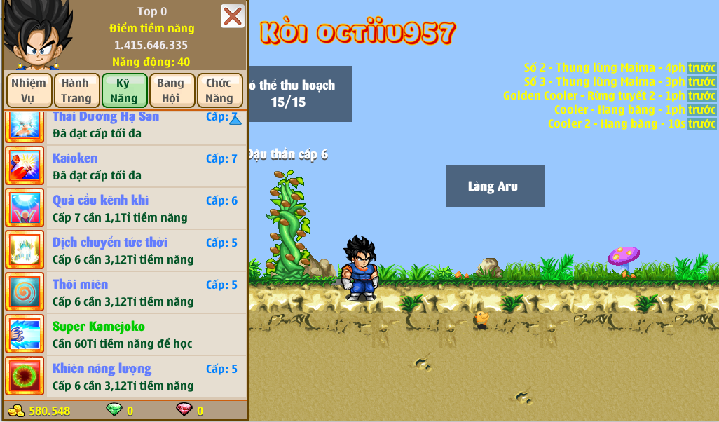 Nick Ngọc Rồng Online VIP giá rẻ, NickDaoQuan.Com, Shop Nick Ngọc Rồng