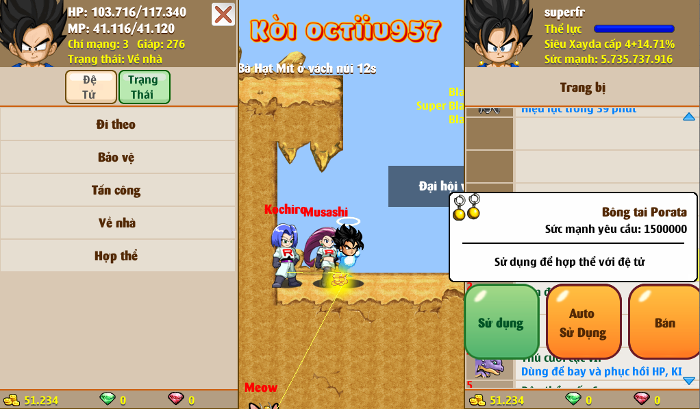 Nick Ngọc Rồng Online VIP giá rẻ, NickDaoquan.Vn, Shop Nick Ngọc Rồng