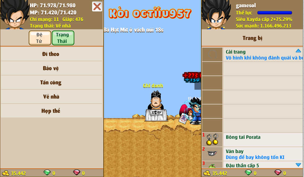 Nick Ngọc Rồng Online VIP giá rẻ, NickDaoquan.Vn, Shop Nick Ngọc Rồng