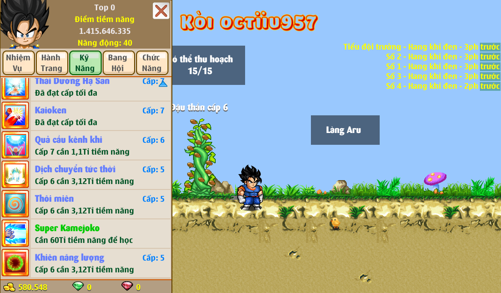 Nick Ngọc Rồng Online VIP giá rẻ, NickDaoquan.Vn, Shop Nick Ngọc Rồng