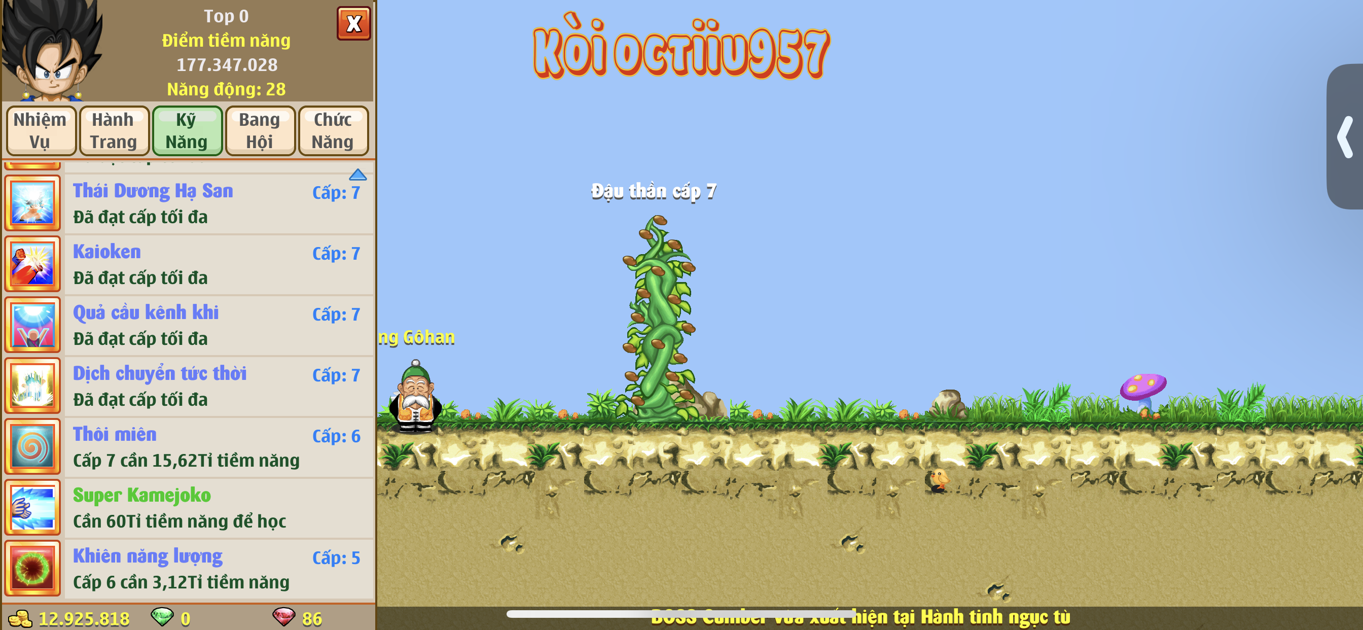 Nick Ngọc Rồng Online VIP giá rẻ, NickDaoQuan.Com, Shop Nick Ngọc Rồng