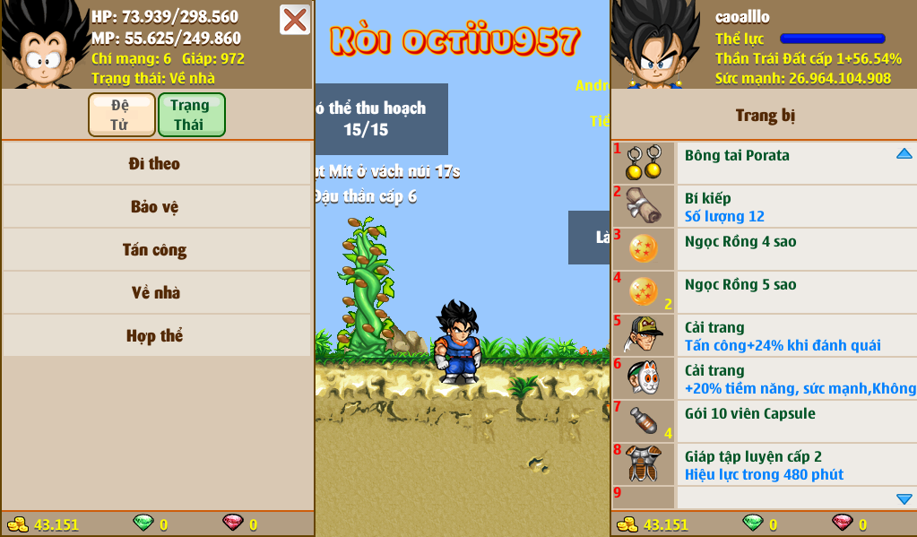 Nick Ngọc Rồng Online VIP giá rẻ, NickDaoQuan.Com, Shop Nick Ngọc Rồng