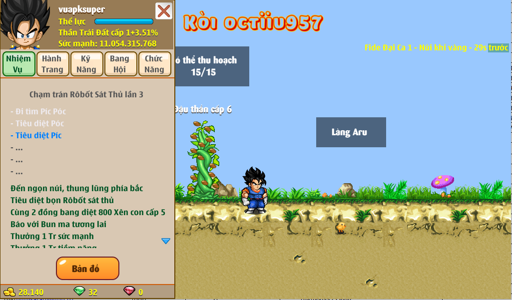 Nick Ngọc Rồng Online VIP giá rẻ, NickDaoQuan.Com, Shop Nick Ngọc Rồng