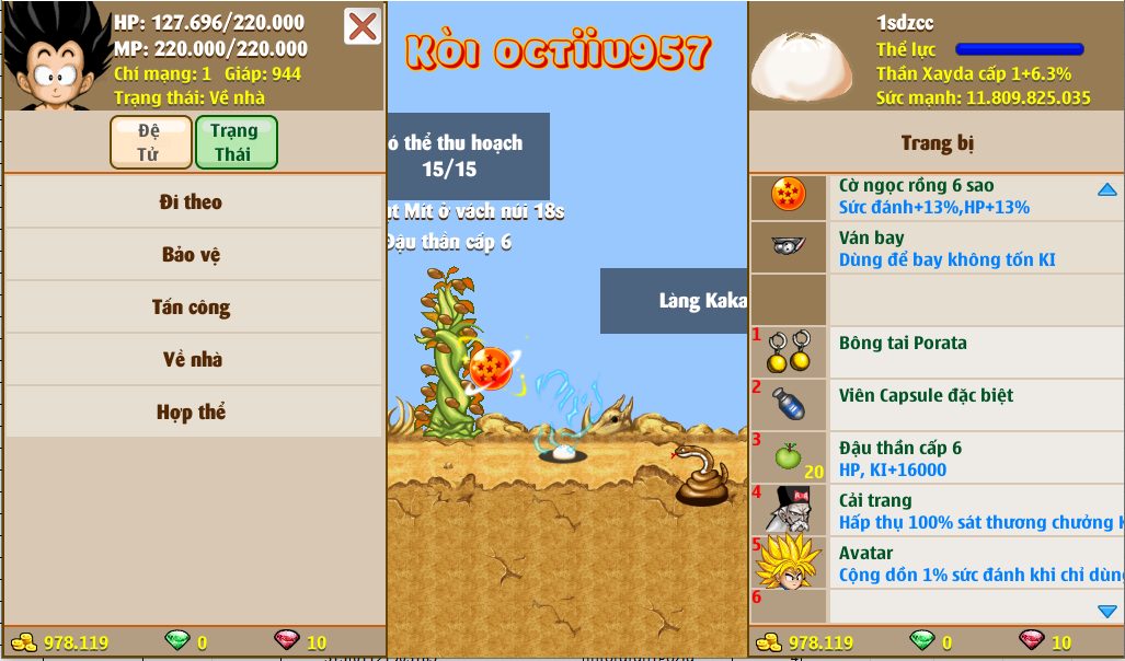 Nick Ngọc Rồng Online VIP giá rẻ, NickDaoQuan.Com, Shop Nick Ngọc Rồng