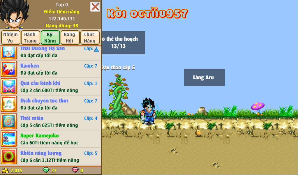 Nick Ngọc Rồng Online VIP giá rẻ, NickDaoquan.Vn, Shop Nick Ngọc Rồng