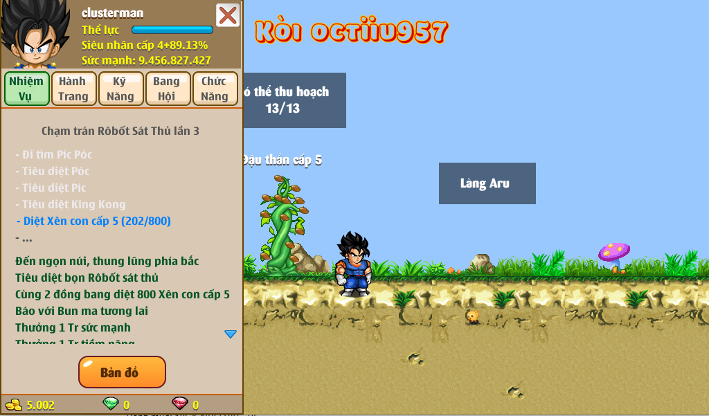 Nick Ngọc Rồng Online VIP giá rẻ, NickDaoQuan.Com, Shop Nick Ngọc Rồng