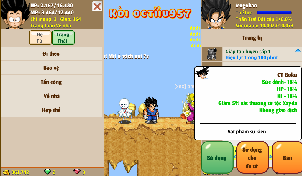 Nick Ngọc Rồng Online VIP giá rẻ, NickDaoQuan.Com, Shop Nick Ngọc Rồng