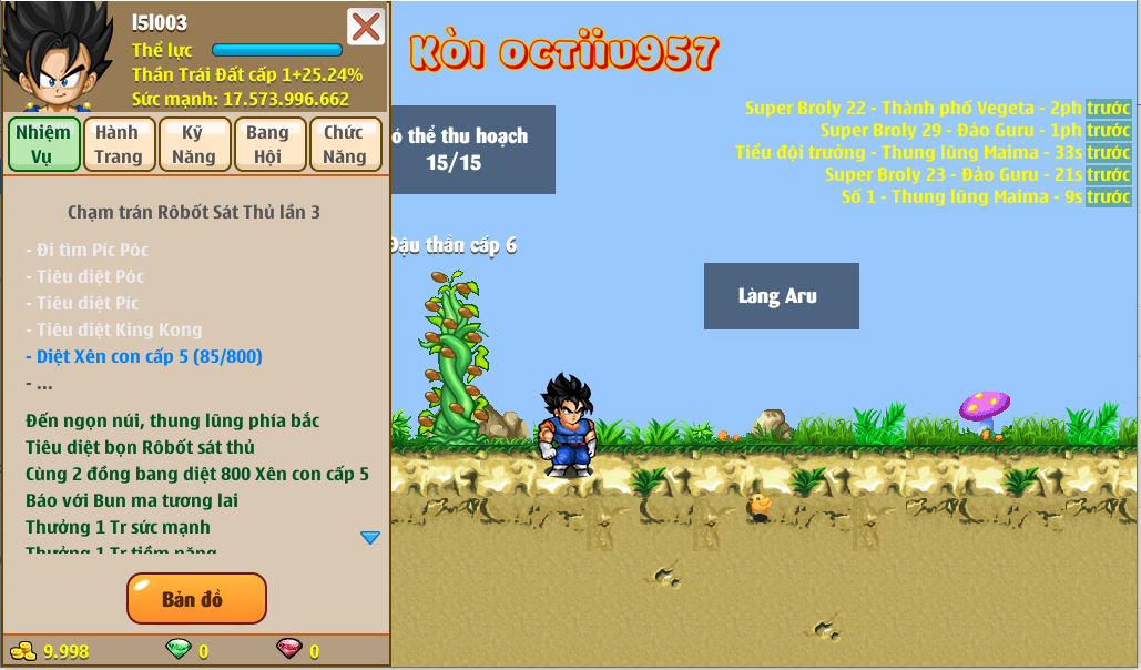 Nick Ngọc Rồng Online VIP giá rẻ, NickDaoQuan.Com, Shop Nick Ngọc Rồng