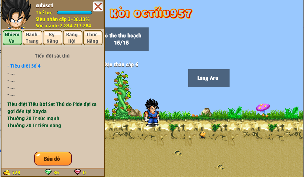 Nick Ngọc Rồng Online VIP giá rẻ, NickDaoQuan.Com, Shop Nick Ngọc Rồng