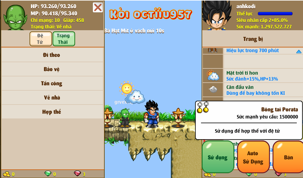 Nick Ngọc Rồng Online VIP giá rẻ, NickDaoquan.Vn, Shop Nick Ngọc Rồng