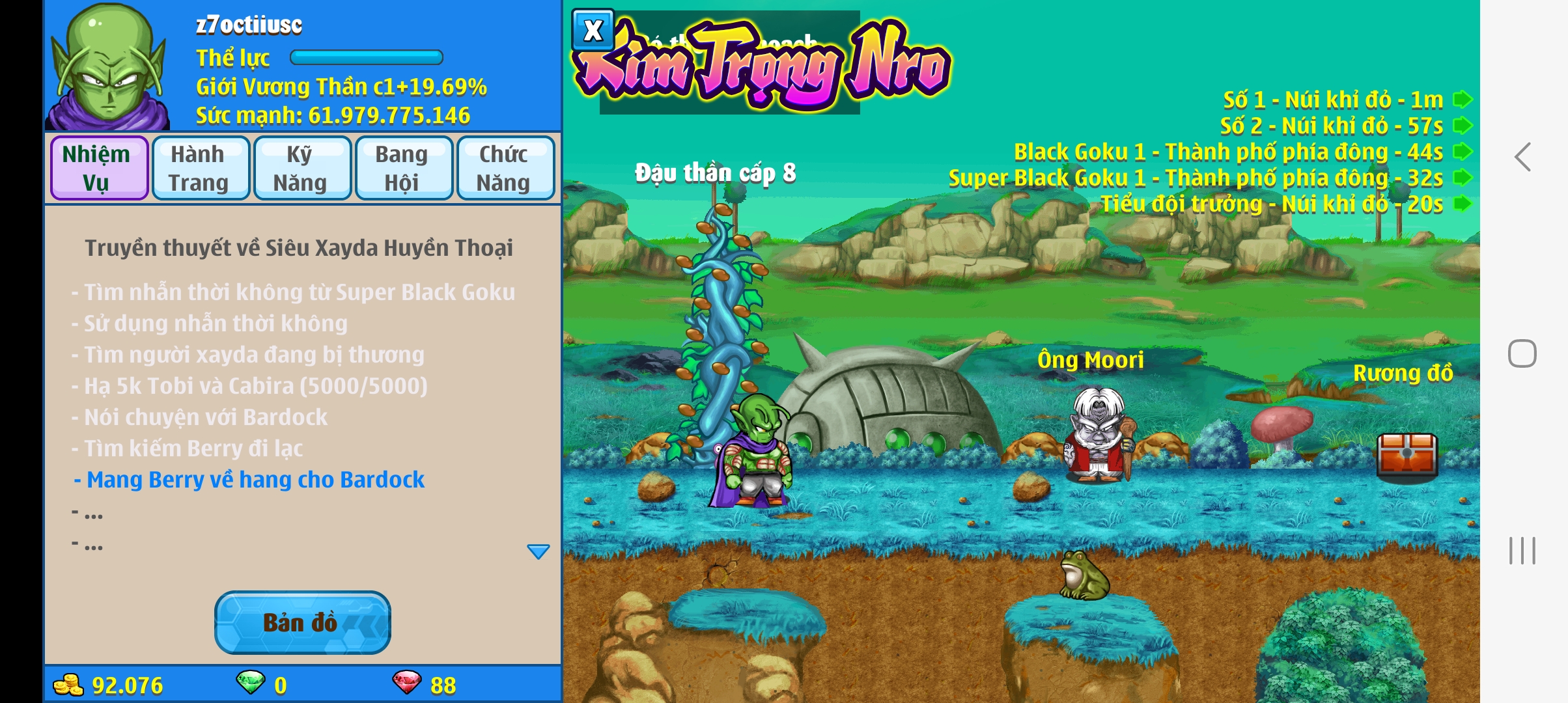 Nick Ngọc Rồng Online VIP giá rẻ, NickDaoquan.Vn, Shop Nick Ngọc Rồng
