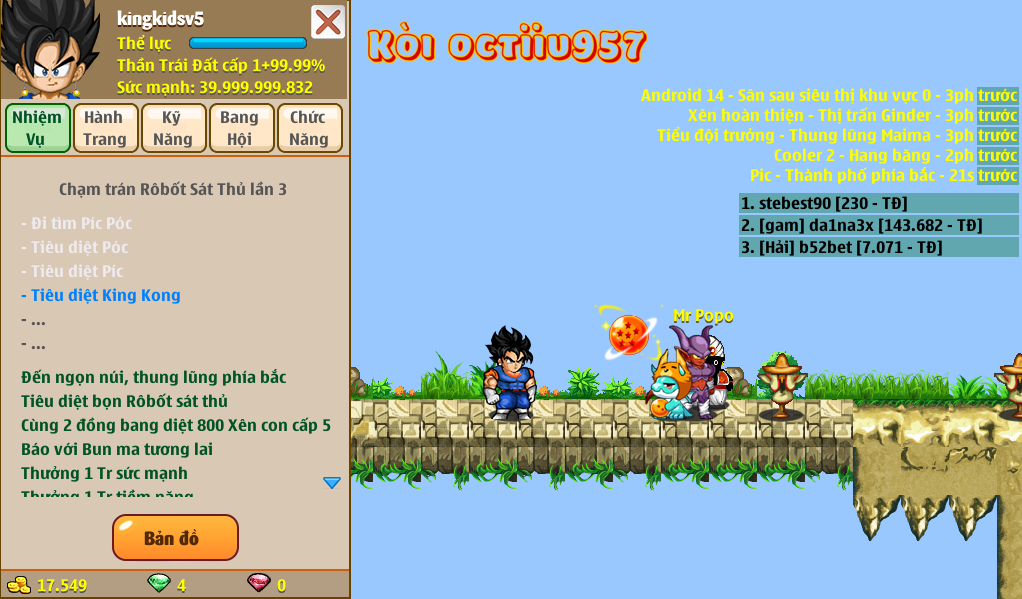 Nick Ngọc Rồng Online VIP giá rẻ, NickDaoQuan.Com, Shop Nick Ngọc Rồng