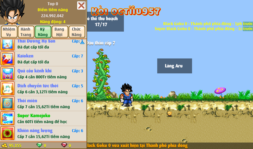 Nick Ngọc Rồng Online VIP giá rẻ, NickDaoQuan.Com, Shop Nick Ngọc Rồng