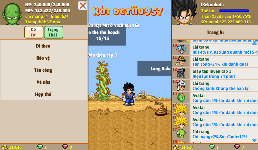 Nick Ngọc Rồng Online VIP giá rẻ, NickDaoquan.Vn, Shop Nick Ngọc Rồng