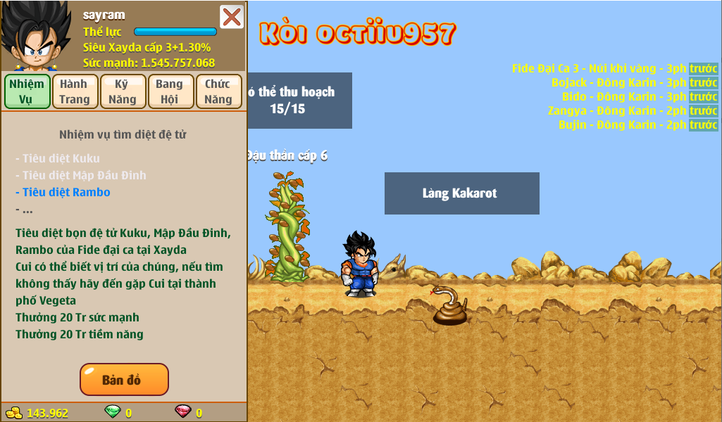 Nick Ngọc Rồng Online VIP giá rẻ, NickDaoQuan.Com, Shop Nick Ngọc Rồng