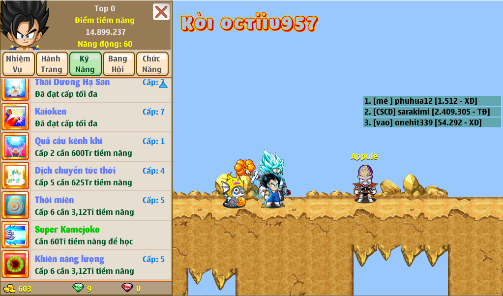 Nick Ngọc Rồng Online VIP giá rẻ, NickDaoQuan.Com, Shop Nick Ngọc Rồng