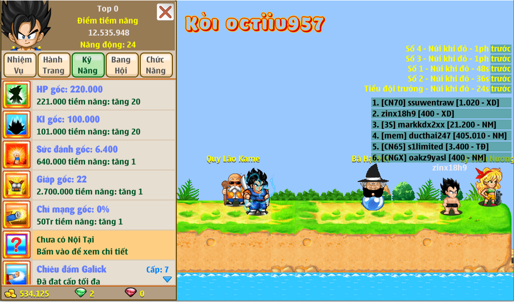 Nick Ngọc Rồng Online VIP giá rẻ, NickDaoQuan.Com, Shop Nick Ngọc Rồng