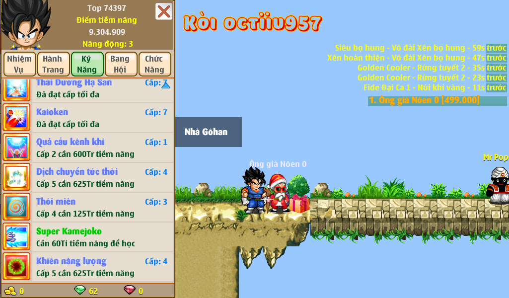 Nick Ngọc Rồng Online VIP giá rẻ, NickDaoQuan.Com, Shop Nick Ngọc Rồng