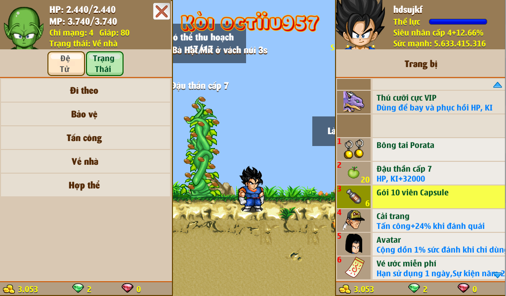 Nick Ngọc Rồng Online VIP giá rẻ, NickDaoQuan.Com, Shop Nick Ngọc Rồng