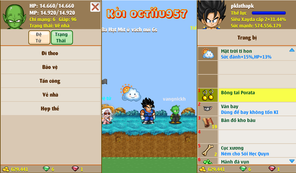 Nick Ngọc Rồng Online VIP giá rẻ, NickDaoquan.Vn, Shop Nick Ngọc Rồng