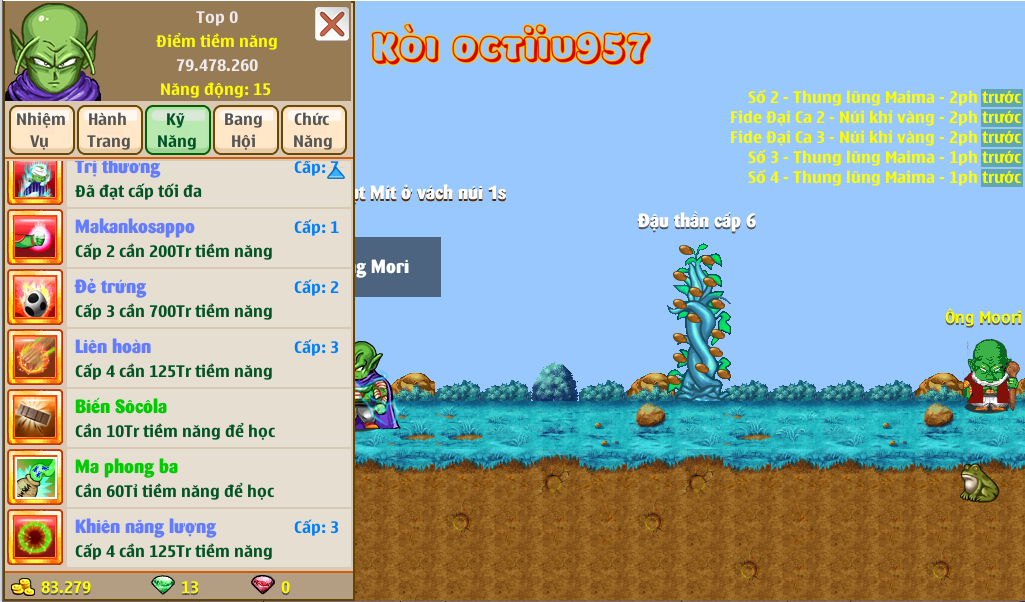 Nick Ngọc Rồng Online VIP giá rẻ, NickDaoquan.Vn, Shop Nick Ngọc Rồng