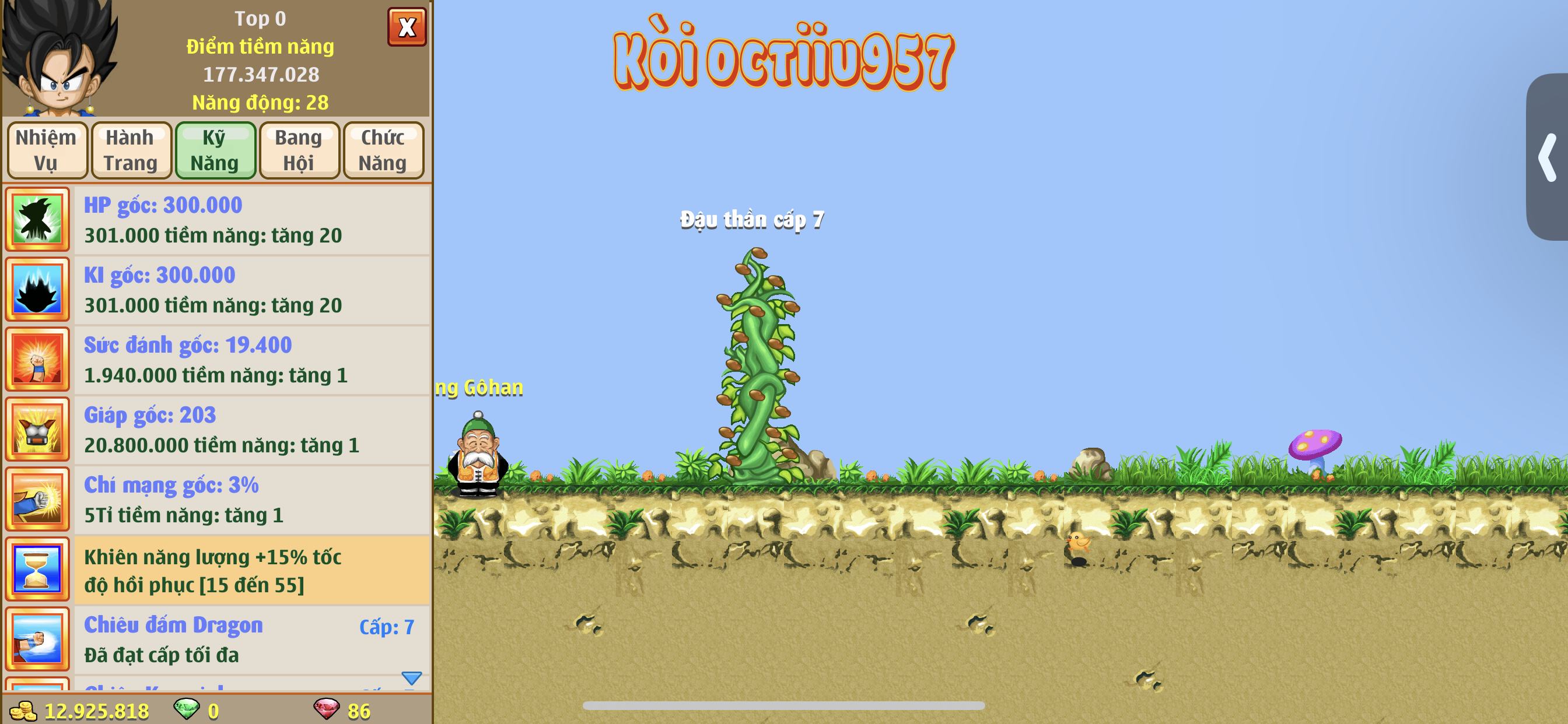 Nick Ngọc Rồng Online VIP giá rẻ, NickDaoQuan.Com, Shop Nick Ngọc Rồng