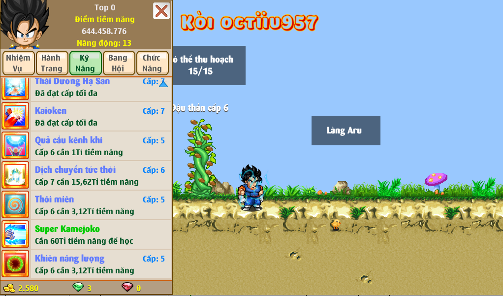 Nick Ngọc Rồng Online VIP giá rẻ, NickDaoquan.Vn, Shop Nick Ngọc Rồng