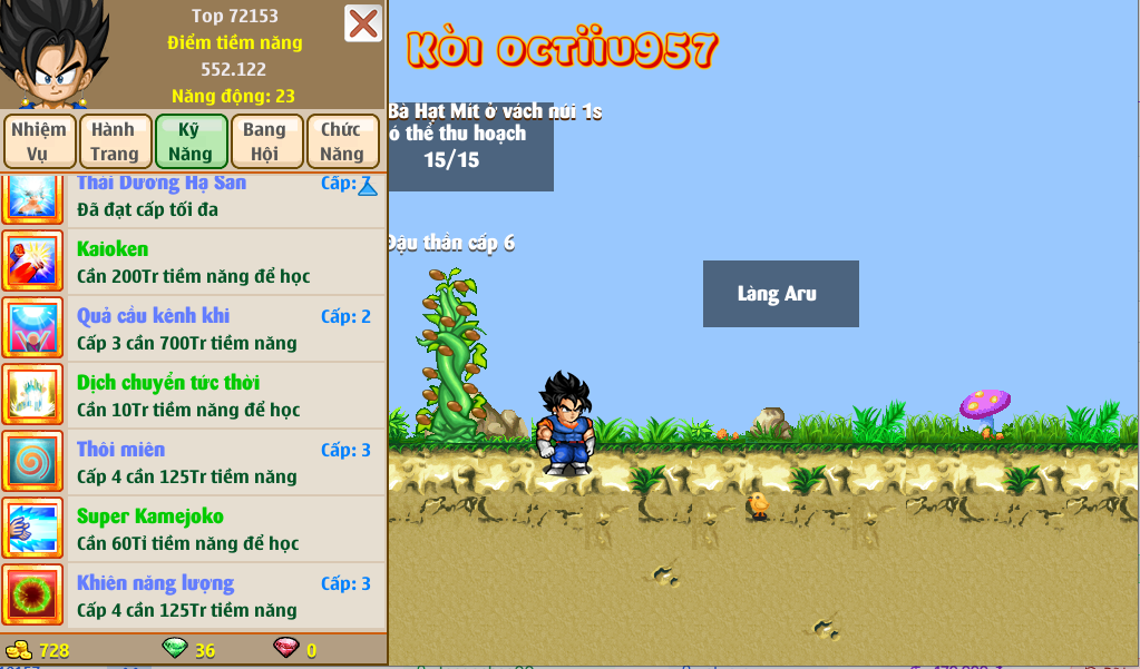 Nick Ngọc Rồng Online VIP giá rẻ, NickDaoQuan.Com, Shop Nick Ngọc Rồng