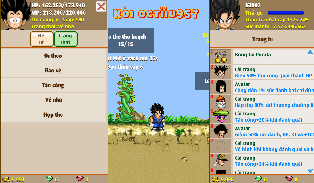 Nick Ngọc Rồng Online VIP giá rẻ, NickDaoQuan.Com, Shop Nick Ngọc Rồng