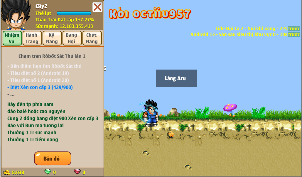 Nick Ngọc Rồng Online VIP giá rẻ, NickDaoQuan.Com, Shop Nick Ngọc Rồng