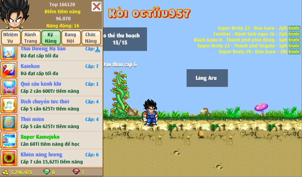 Nick Ngọc Rồng Online VIP giá rẻ, NickDaoQuan.Com, Shop Nick Ngọc Rồng