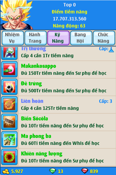 Nick Ngọc Rồng Online VIP giá rẻ, NickDaoQuan.Com, Shop Nick Ngọc Rồng