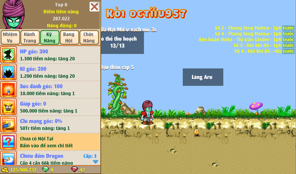 Nick Ngọc Rồng Online VIP giá rẻ, NickDaoquan.Vn, Shop Nick Ngọc Rồng