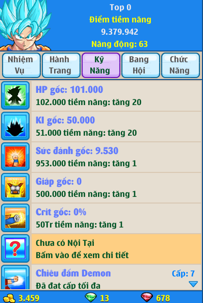 Nick Ngọc Rồng Online VIP giá rẻ, NickDaoQuan.Com, Shop Nick Ngọc Rồng