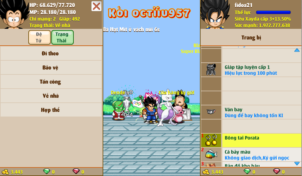 Nick Ngọc Rồng Online VIP giá rẻ, NickDaoquan.Vn, Shop Nick Ngọc Rồng