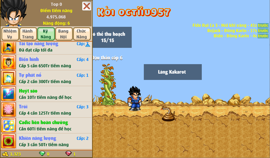 Nick Ngọc Rồng Online VIP giá rẻ, NickDaoQuan.Com, Shop Nick Ngọc Rồng