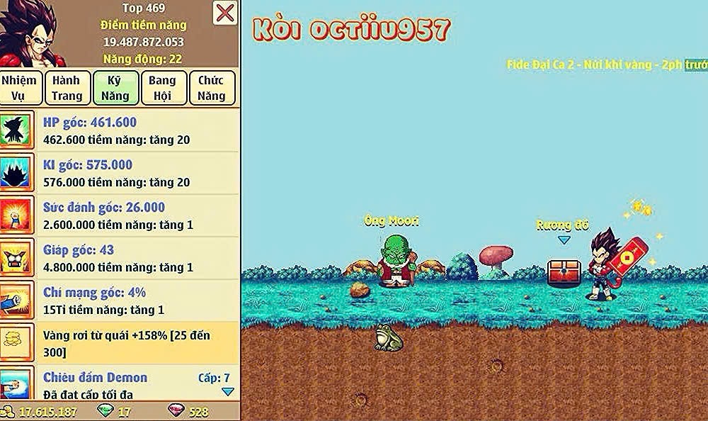 Nick Ngọc Rồng Online VIP giá rẻ, NickDaoquan.Vn, Shop Nick Ngọc Rồng