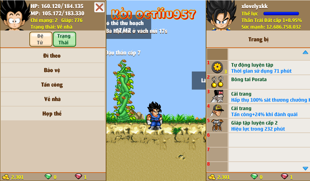 Nick Ngọc Rồng Online VIP giá rẻ, NickDaoquan.Vn, Shop Nick Ngọc Rồng