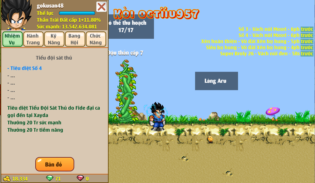 Nick Ngọc Rồng Online VIP giá rẻ, NickDaoQuan.Com, Shop Nick Ngọc Rồng