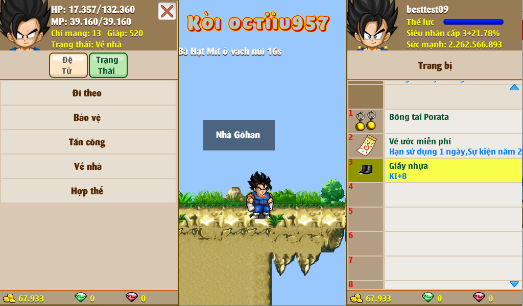 Nick Ngọc Rồng Online VIP giá rẻ, NickDaoQuan.Com, Shop Nick Ngọc Rồng