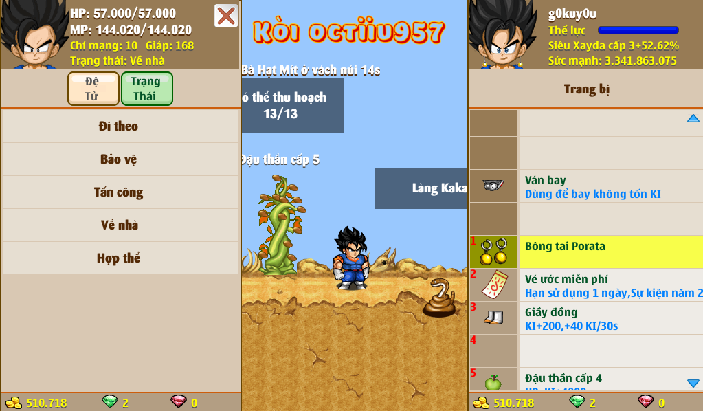 Nick Ngọc Rồng Online VIP giá rẻ, NickDaoQuan.Com, Shop Nick Ngọc Rồng