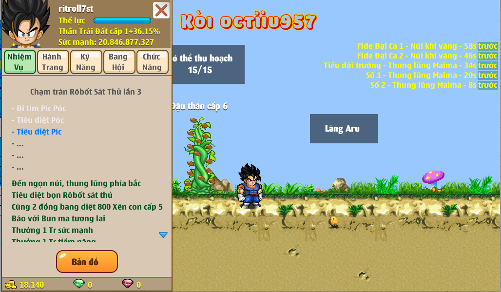 Nick Ngọc Rồng Online VIP giá rẻ, NickDaoQuan.Com, Shop Nick Ngọc Rồng